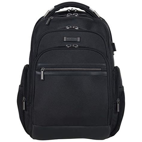 kenneth cole rfid protection exterior usb port computer backpack|kenneth cole luggage set.